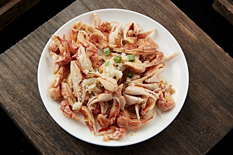 捞汁小海鲜糟醉海蟹钳图片