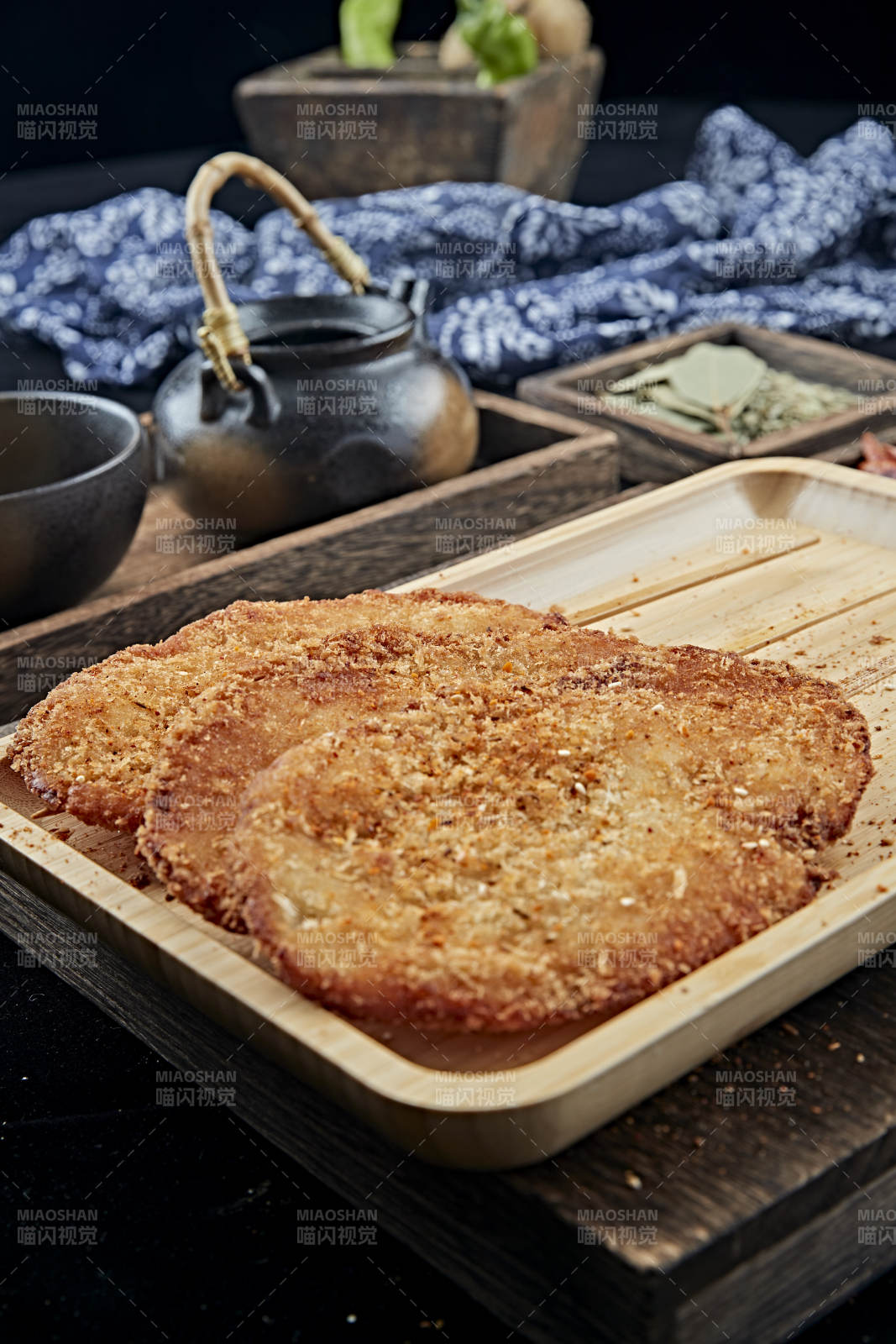 美味油炸大鸡排图片