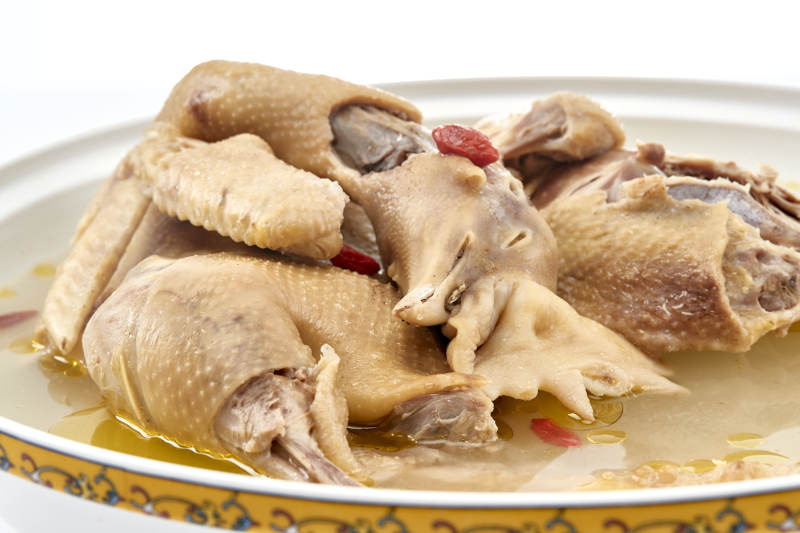 滋补枸杞红枣老鸡汤图片