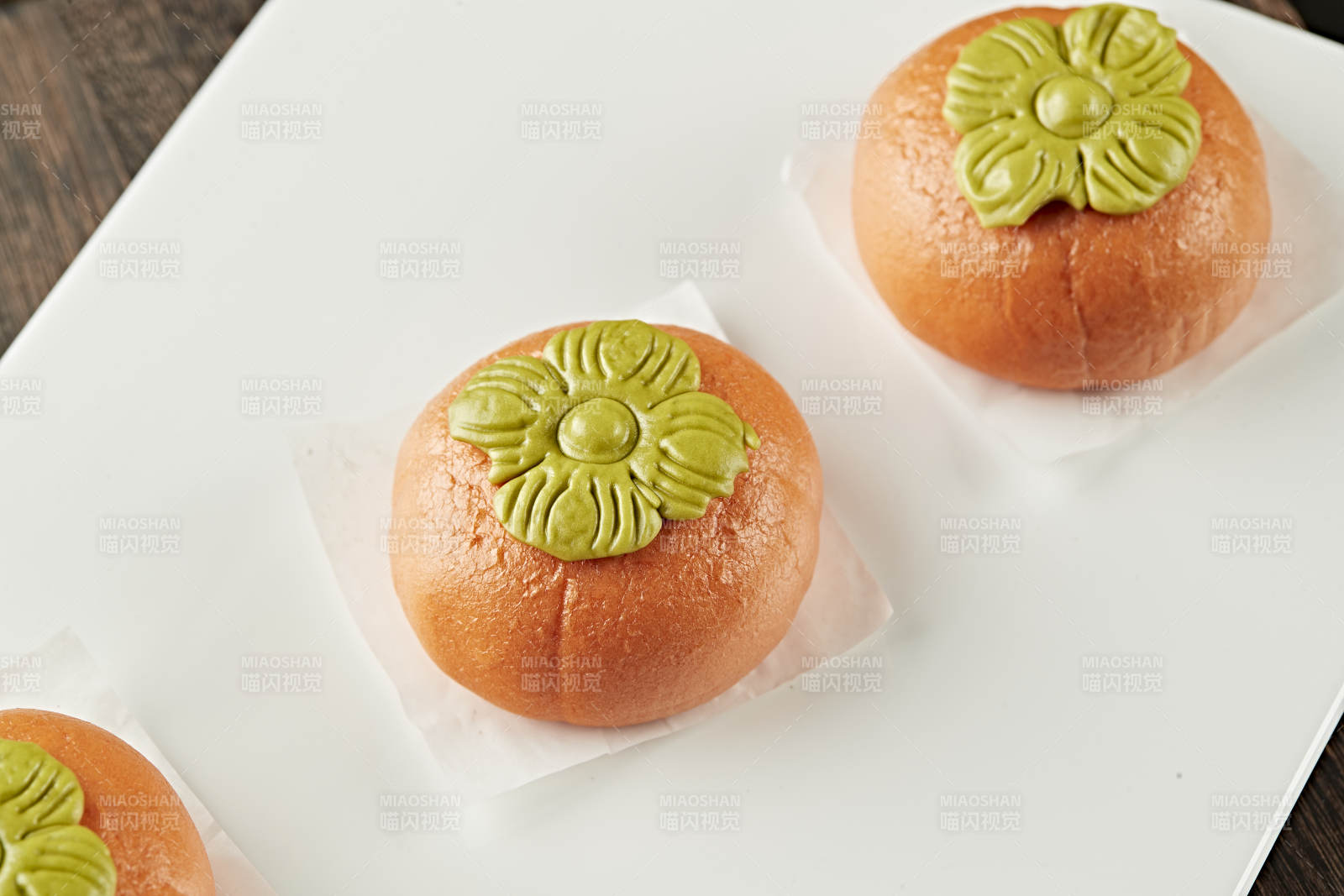 小吃面点南瓜流沙包图片