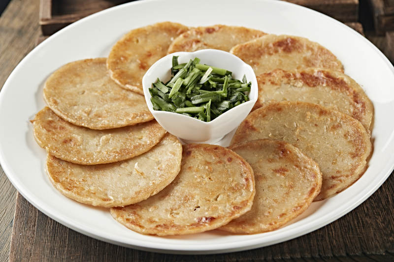 香煎油香土豆饼图片