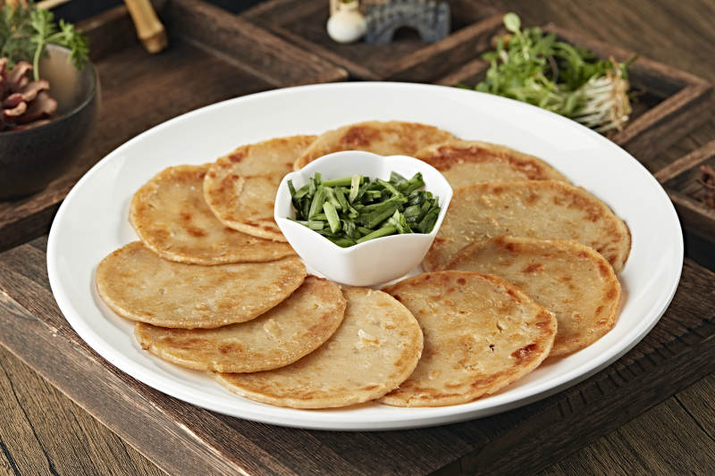 香煎油香土豆饼图片