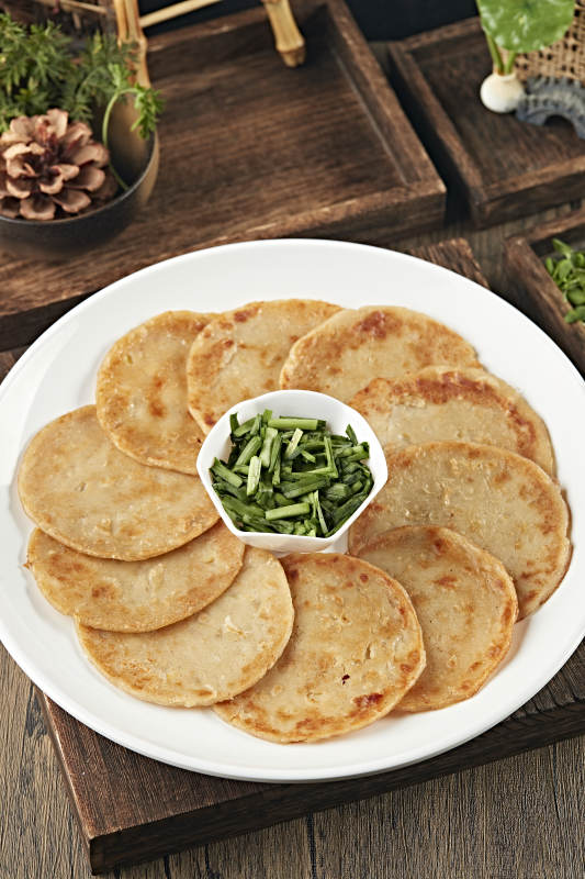 香煎油香土豆饼图片