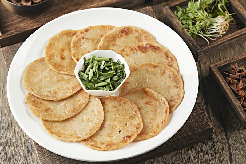 香煎油香土豆饼图片