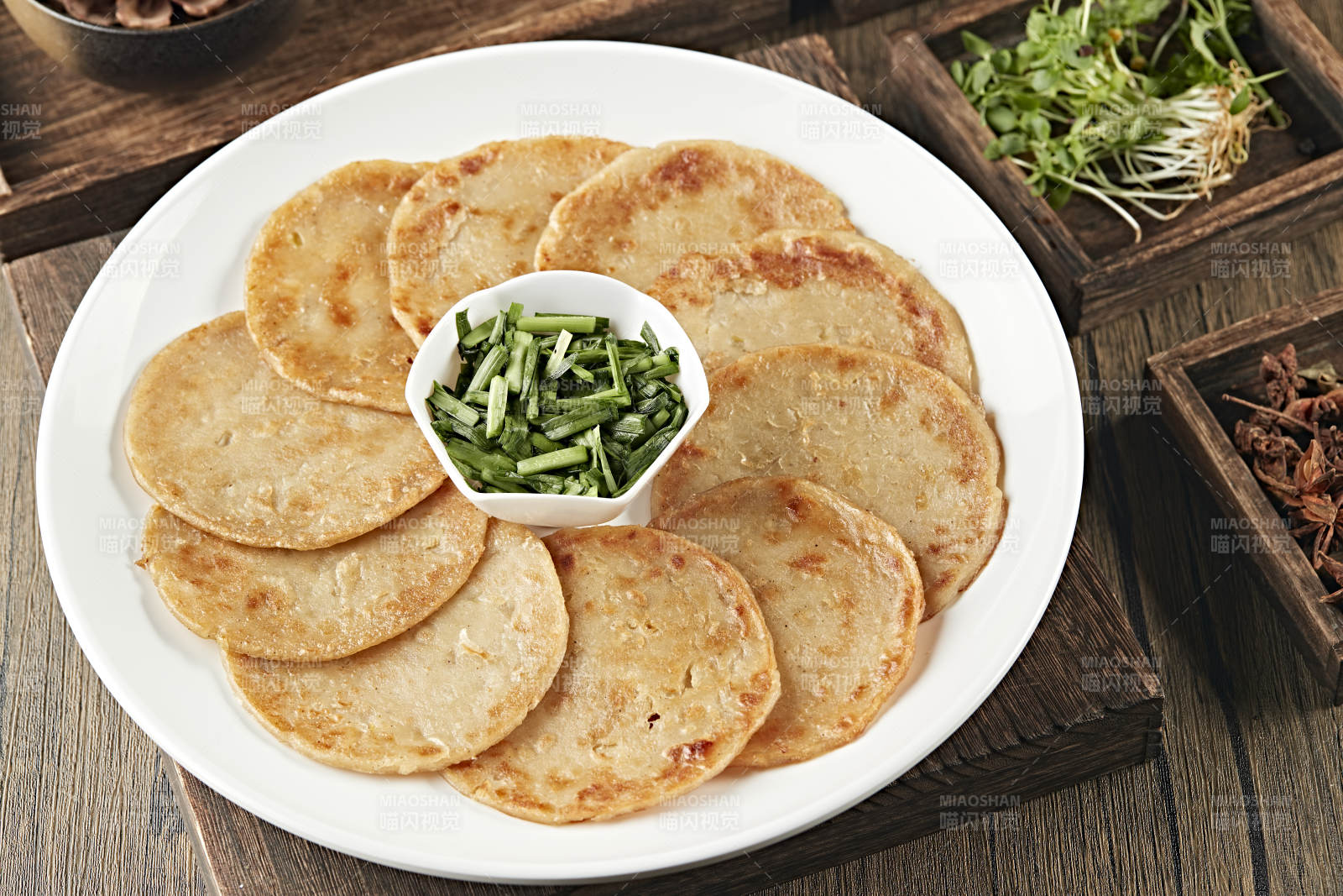 香煎油香土豆饼图片