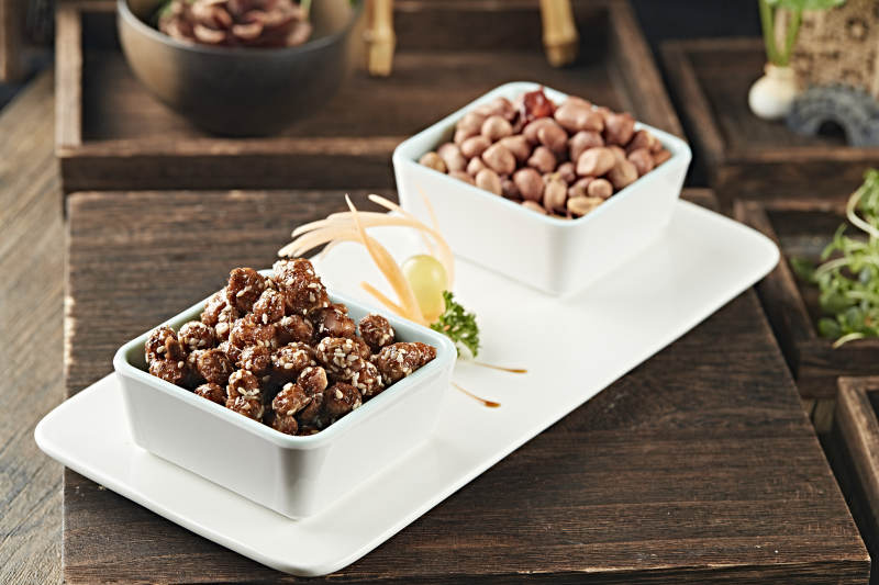 双味果仁花生米图片