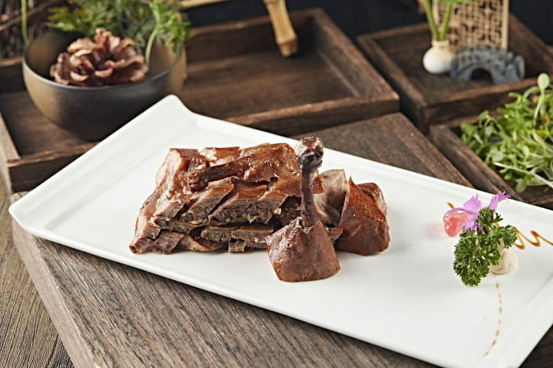 半只美味德州扒鸡图片