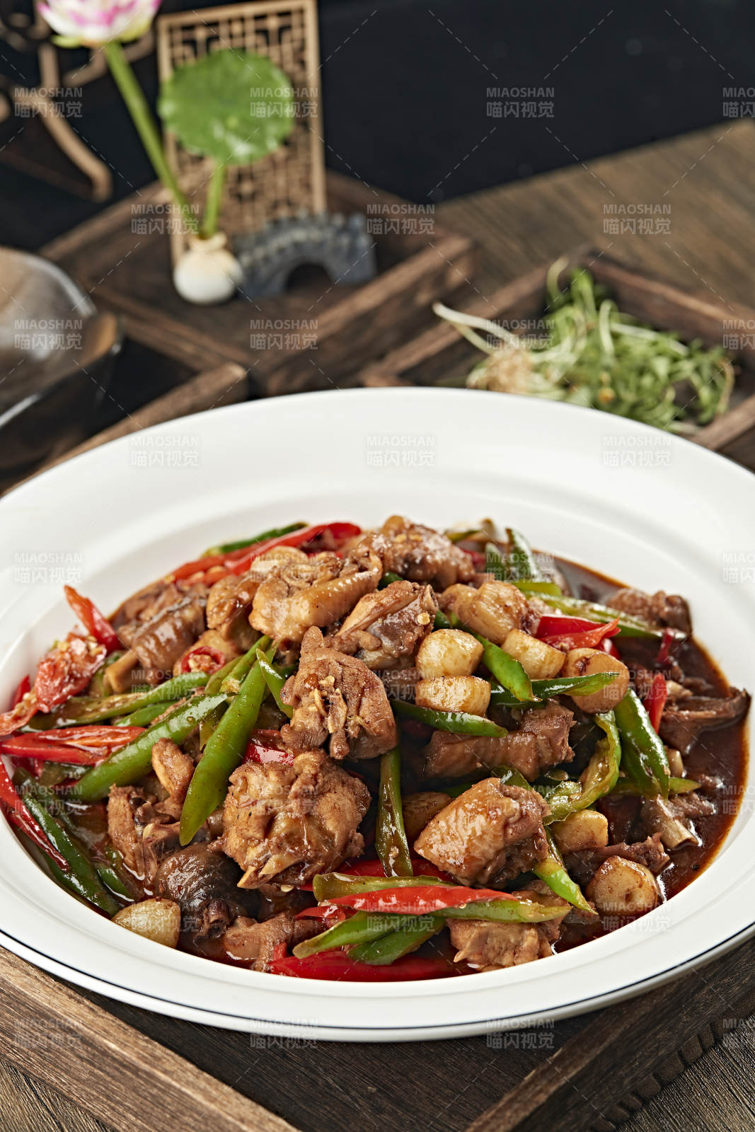 地方特色临沂炒鸡图片