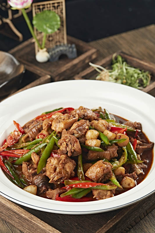 地方特色临沂炒鸡图片