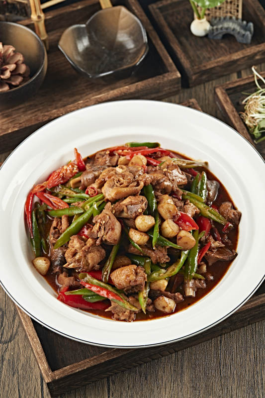 地方特色临沂炒鸡图片