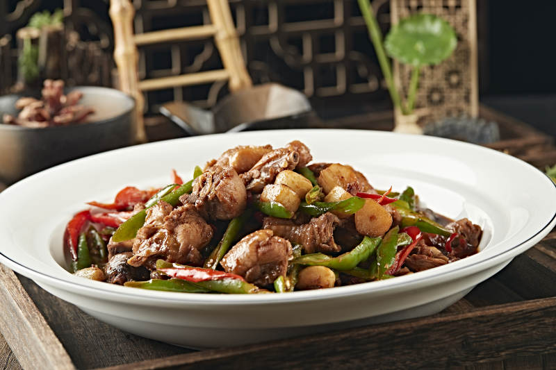 地方特色临沂炒鸡图片