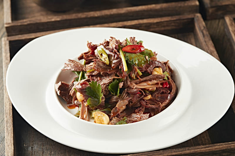 美味凉菜手撕驴肉图片