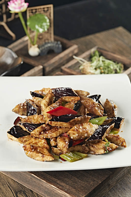 怪味炸茄子图片