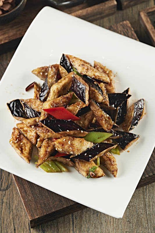 怪味炸茄子图片