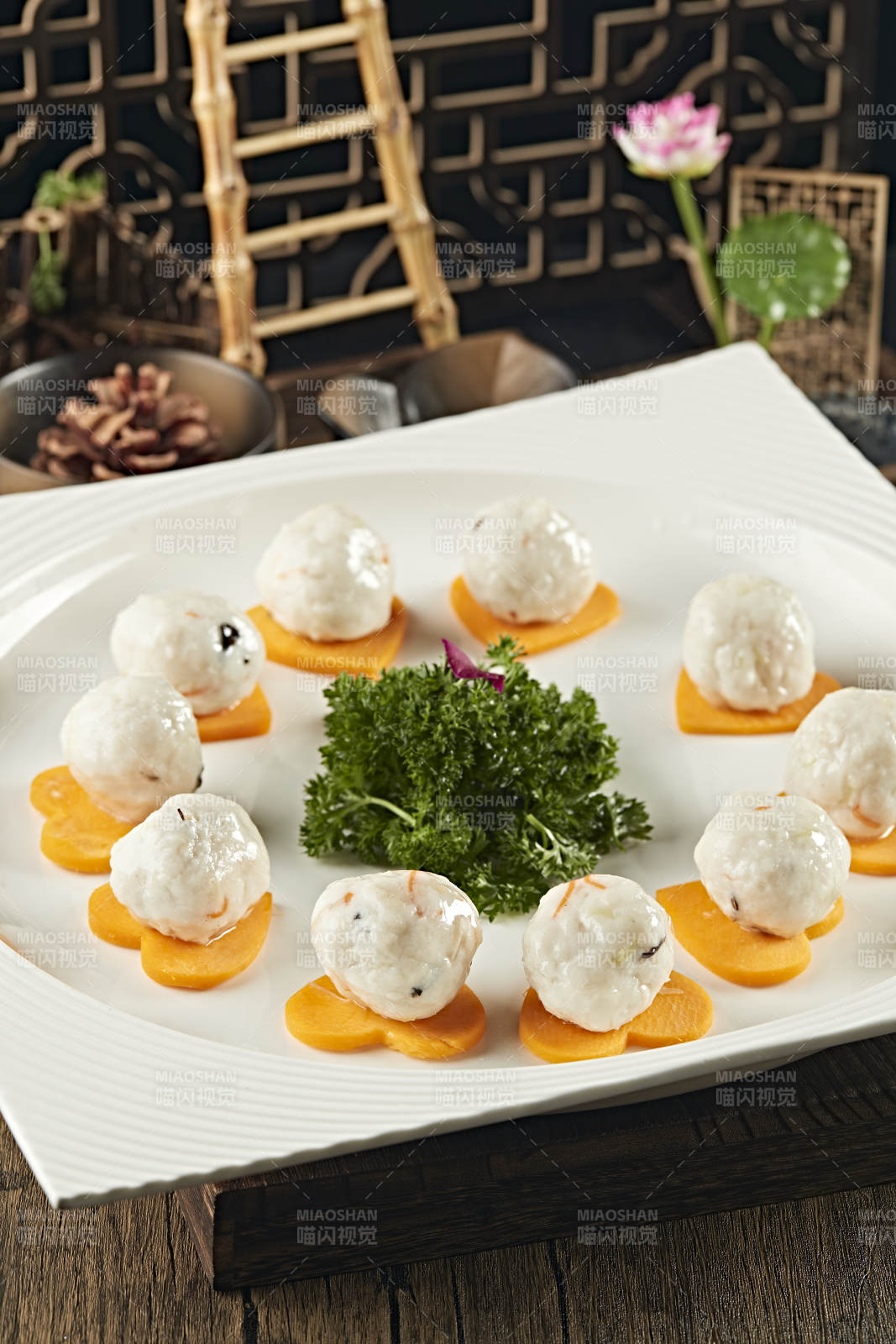 虫草花野生皖鱼肉丸图片