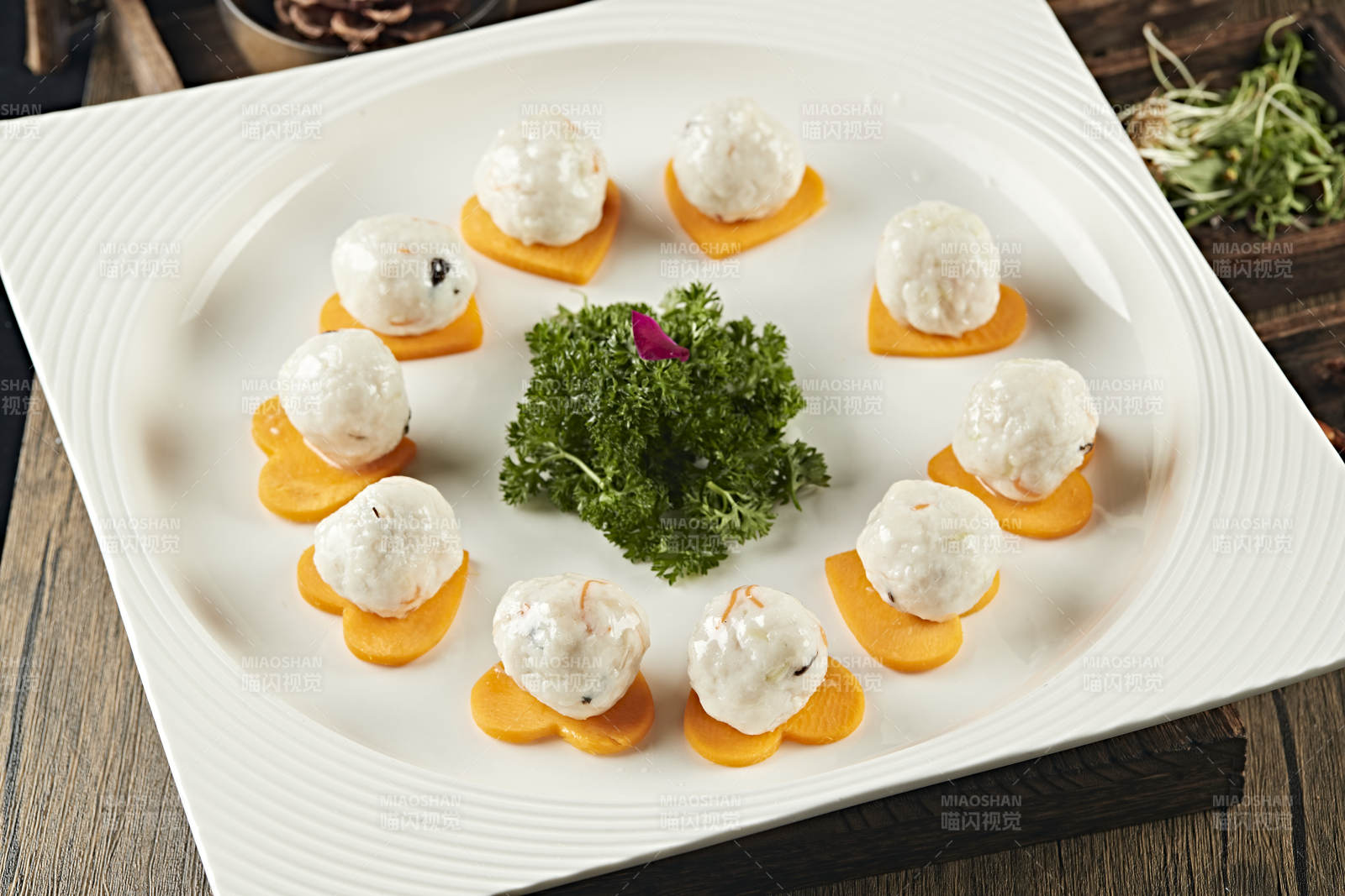 虫草花野生皖鱼肉丸图片