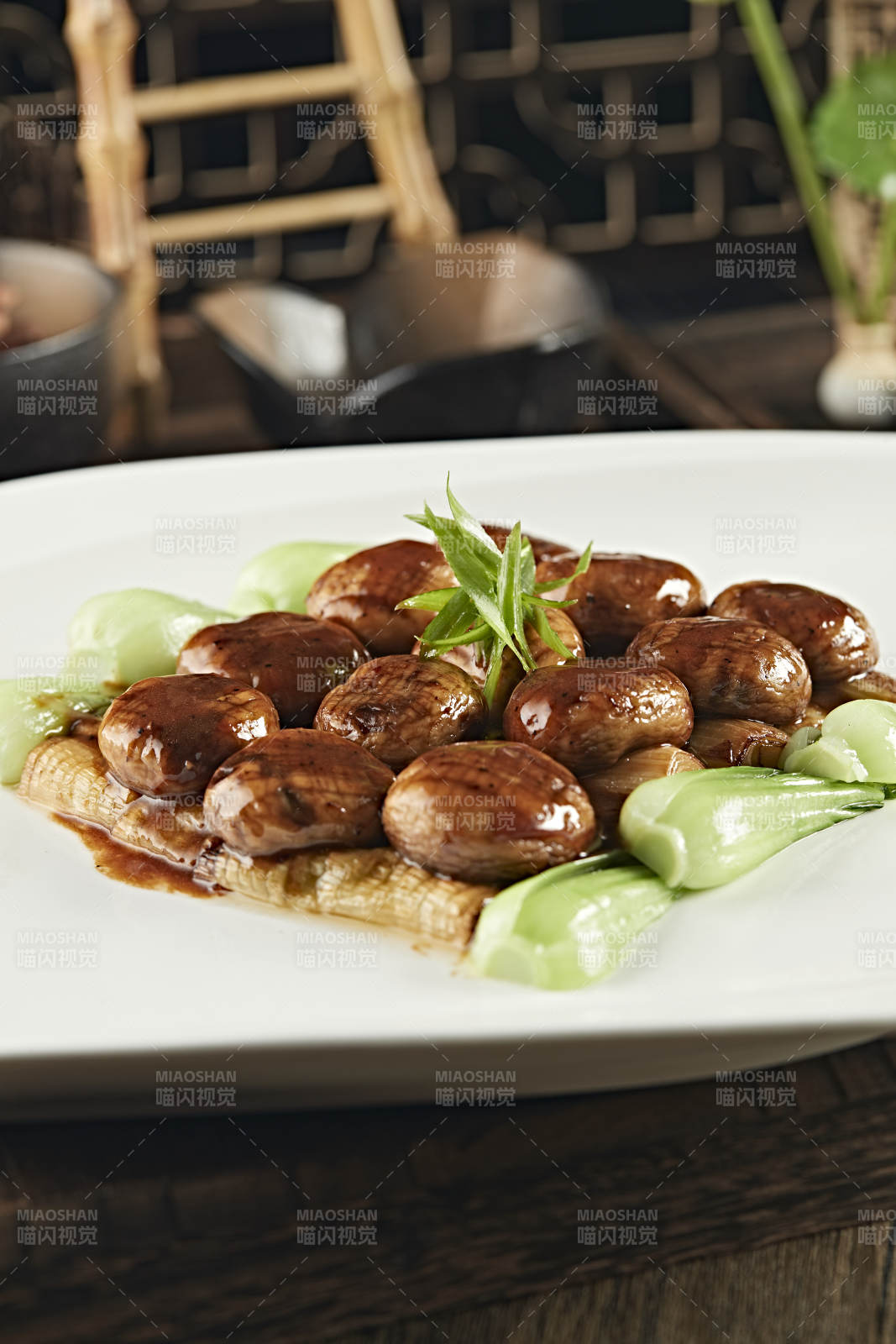 酱烧塞外张垣口蘑图片