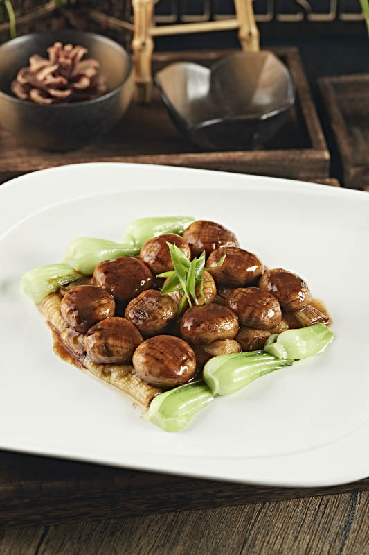 酱烧塞外张垣口蘑图片