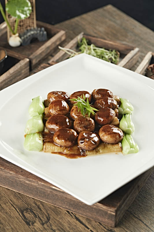 酱烧塞外张垣口蘑图片