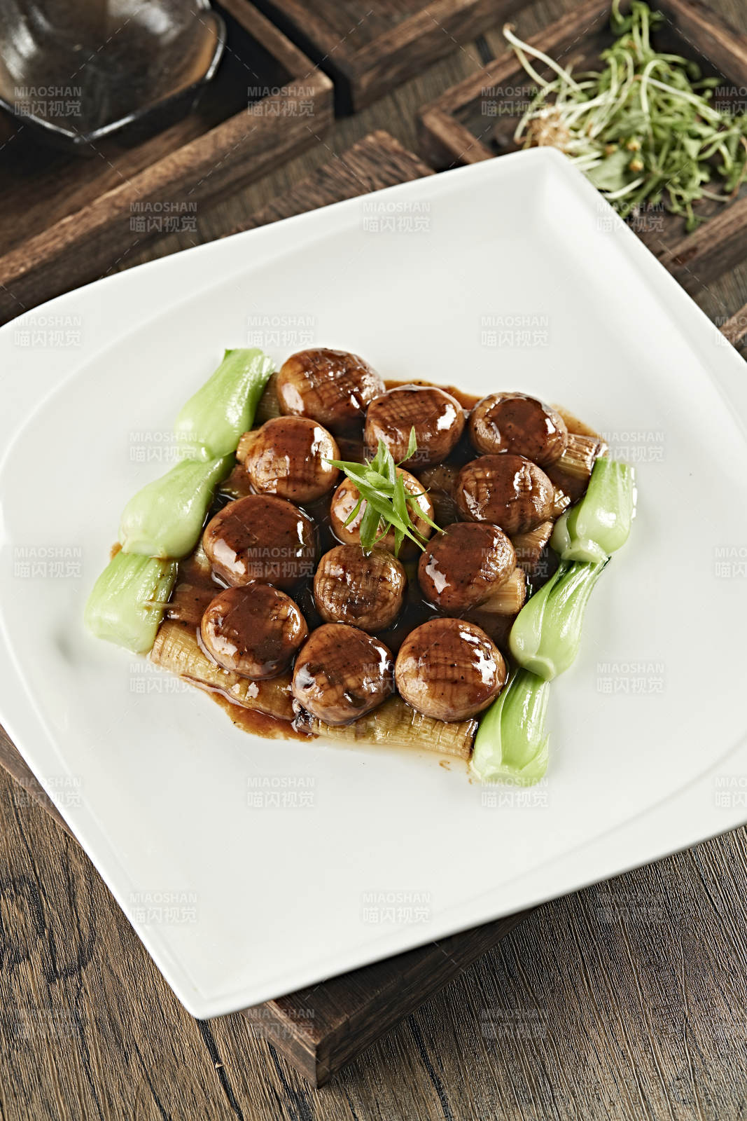 酱烧塞外张垣口蘑图片