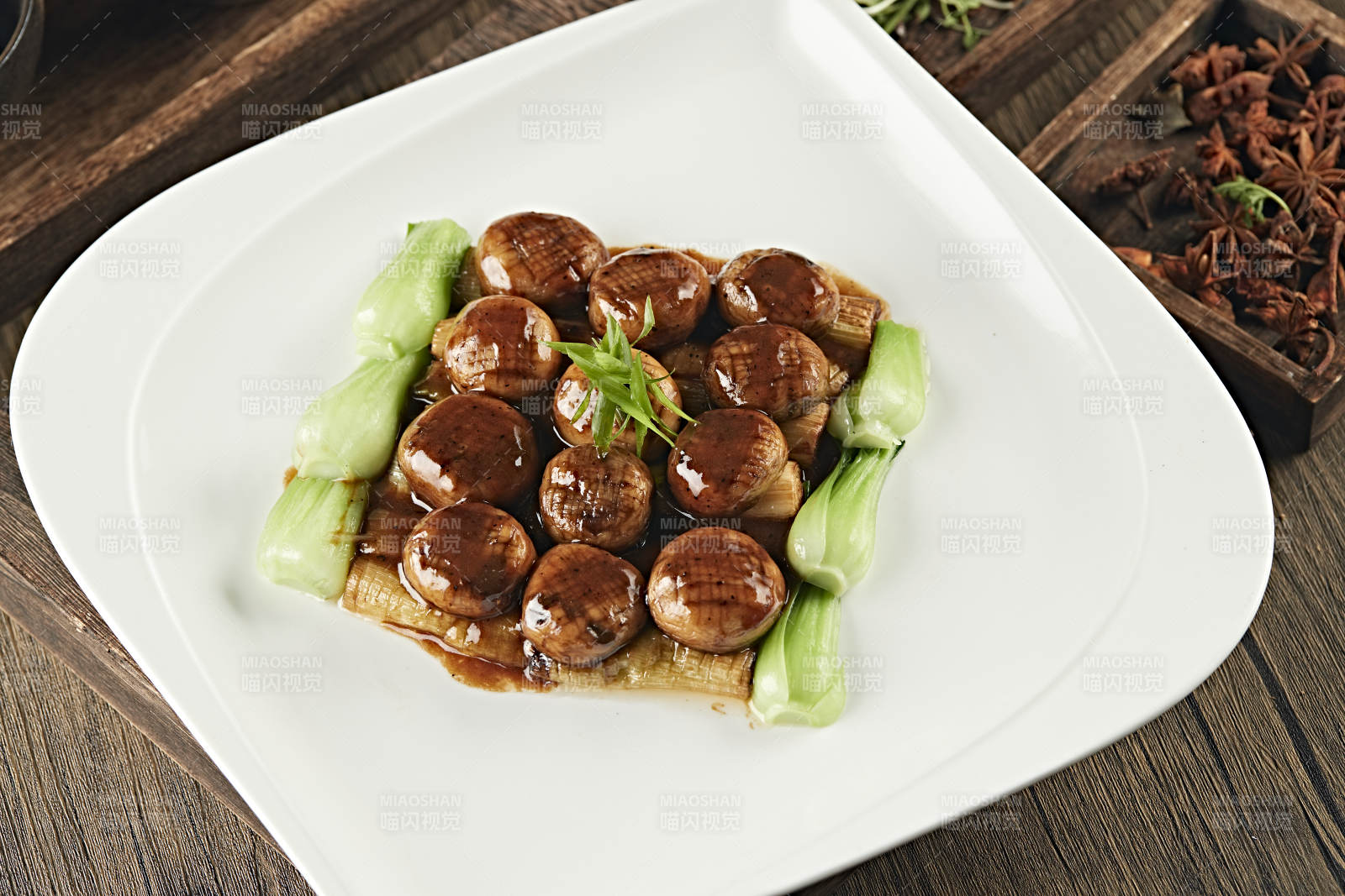 酱烧塞外张垣口蘑图片