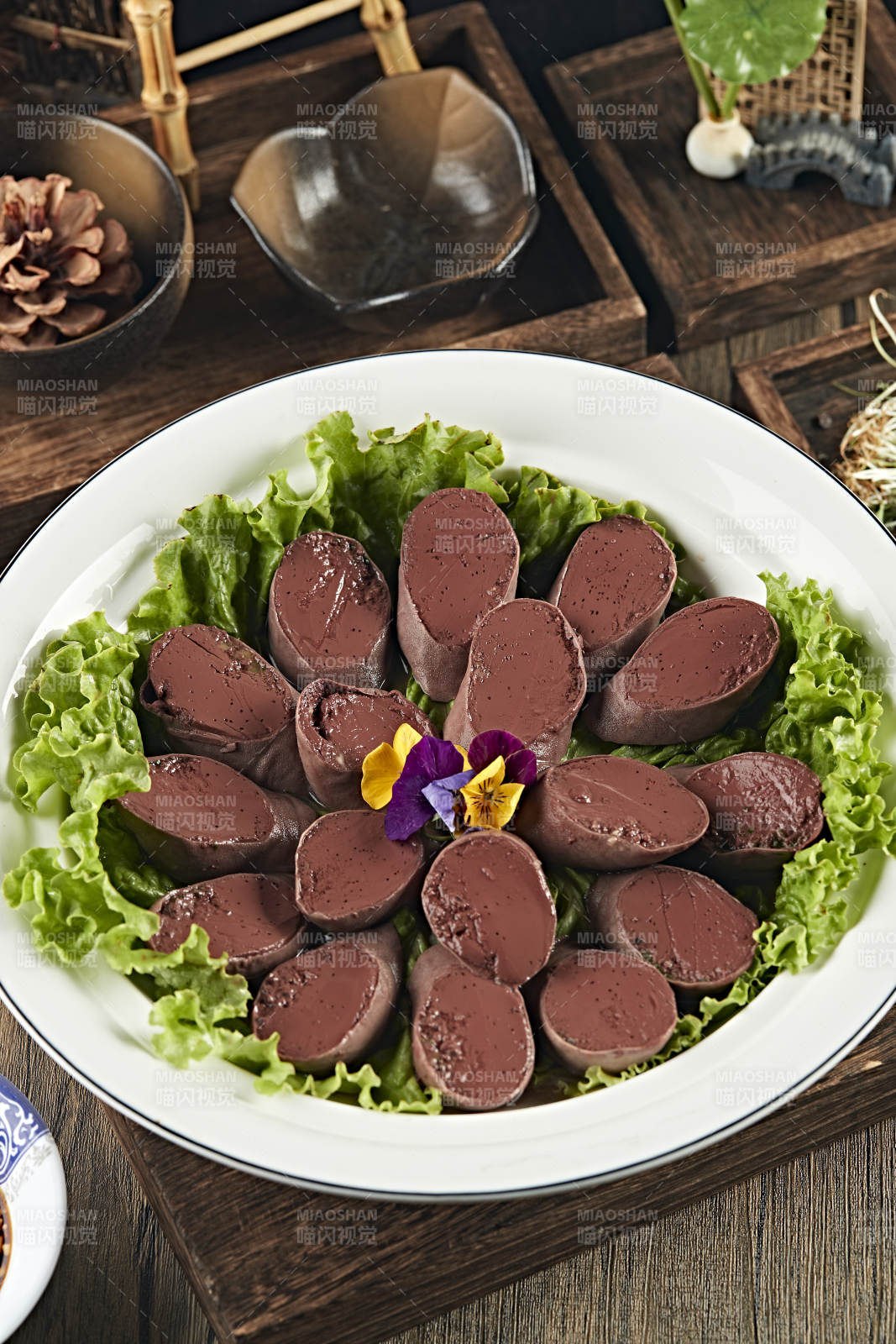 东北农家猪血肠图片