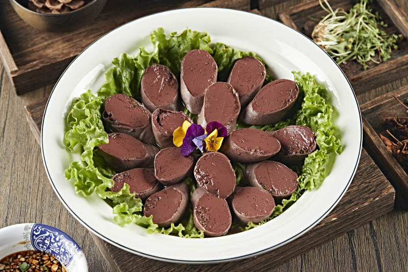 东北农家猪血肠图片