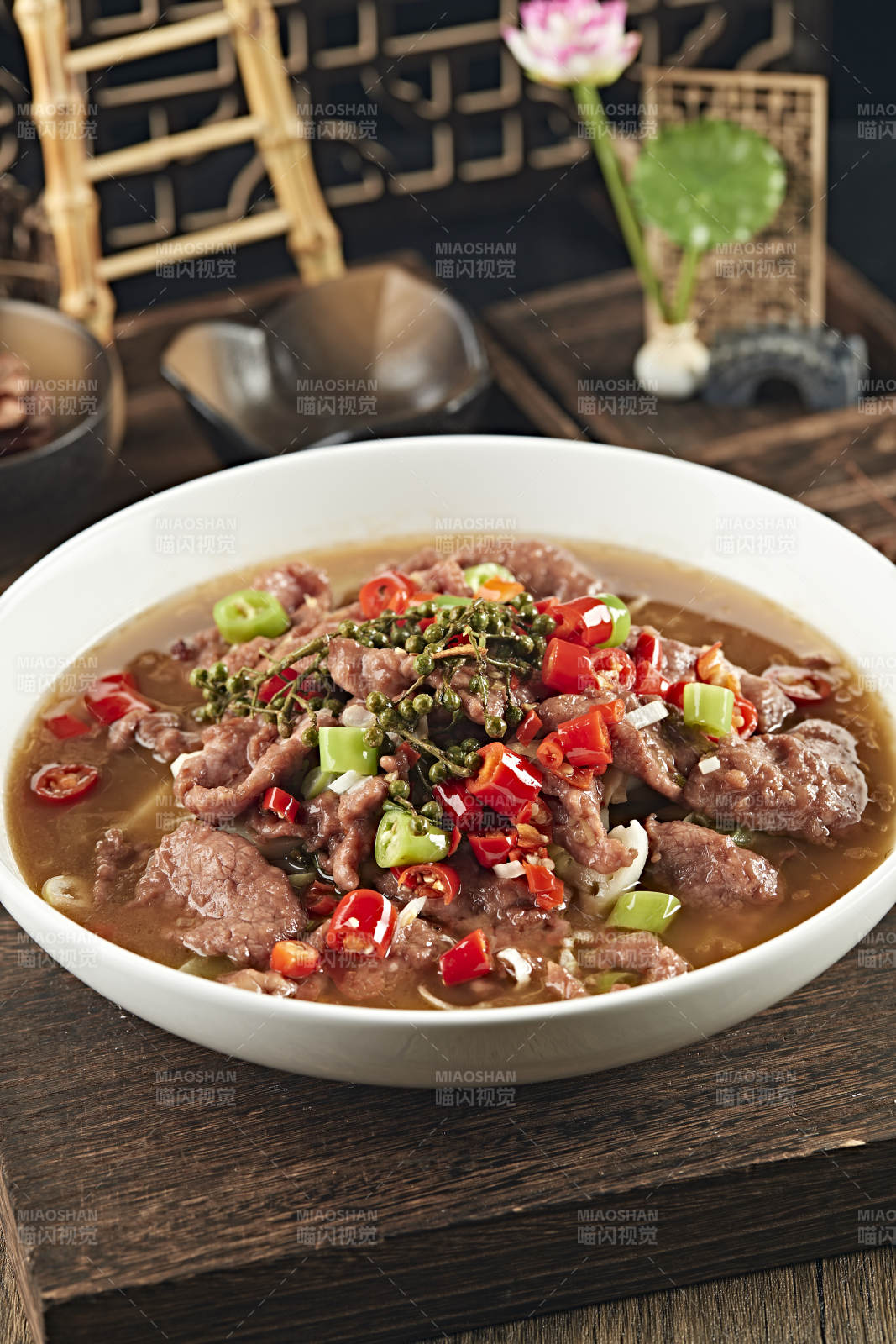 椒麻水煮牛肉图片