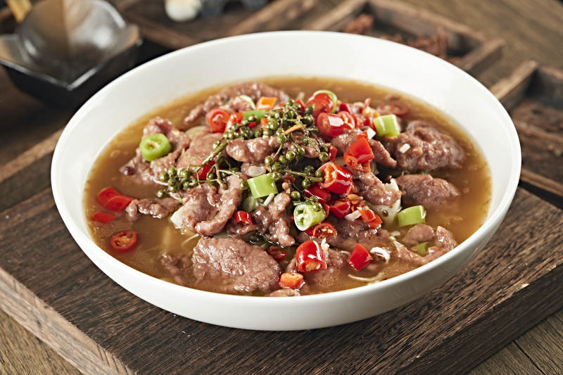 椒麻水煮牛肉图片