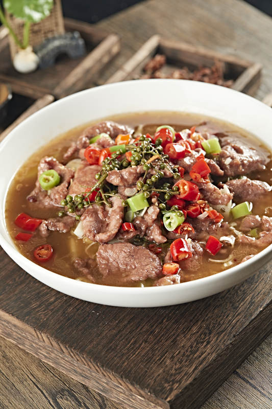 椒麻水煮牛肉图片