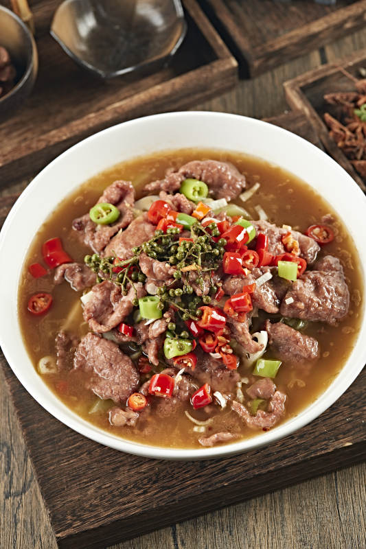 椒麻水煮牛肉图片