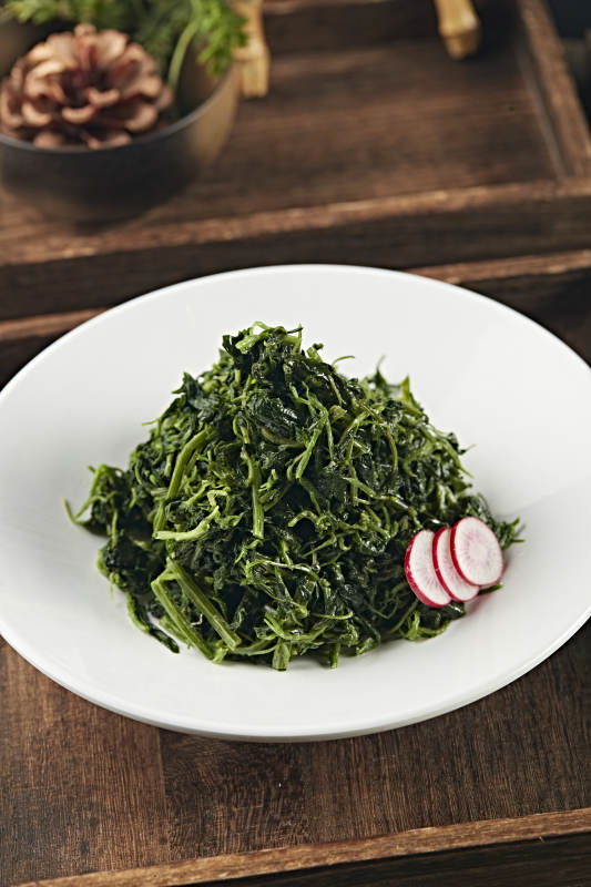 凉拌野生健康野生蕨菜图片