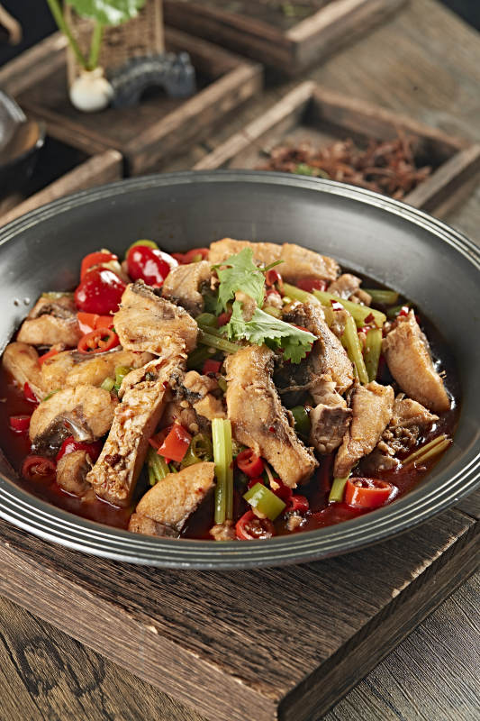 红油泡椒麻辣水煮鱼图片