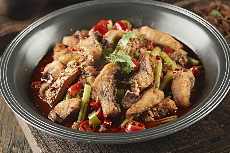 红油泡椒麻辣水煮鱼图片