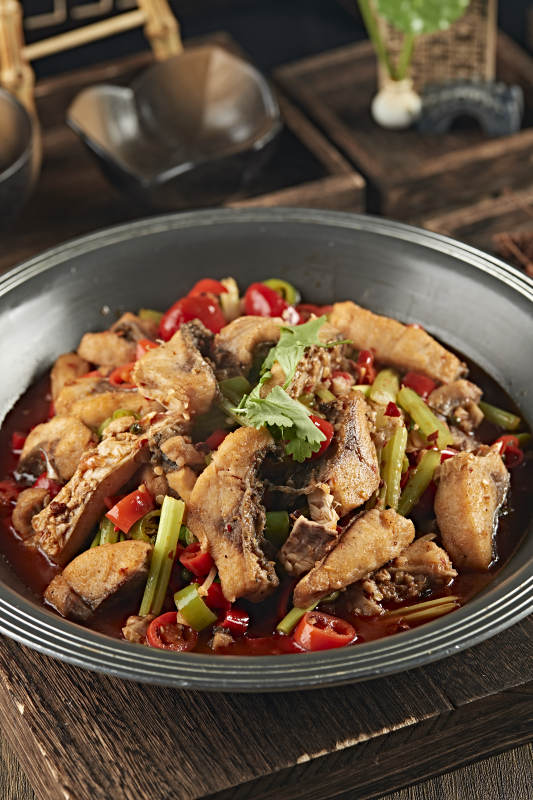 红油泡椒麻辣水煮鱼图片