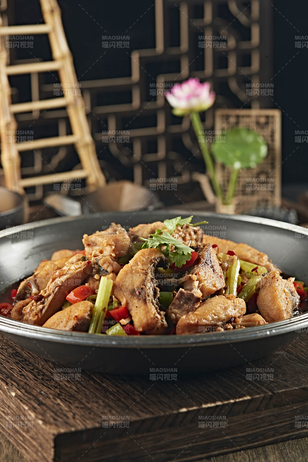 红油泡椒麻辣水煮鱼图片