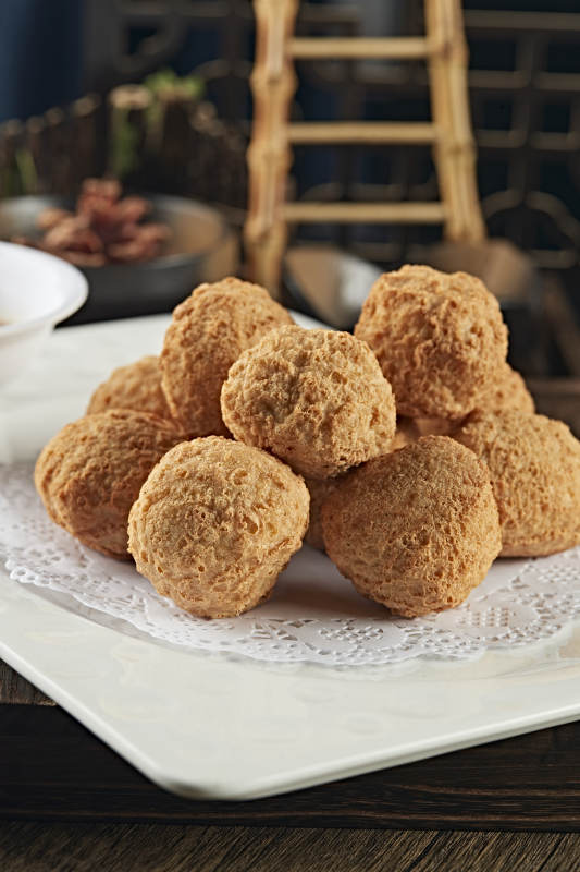 香炸豆腐丸子图片