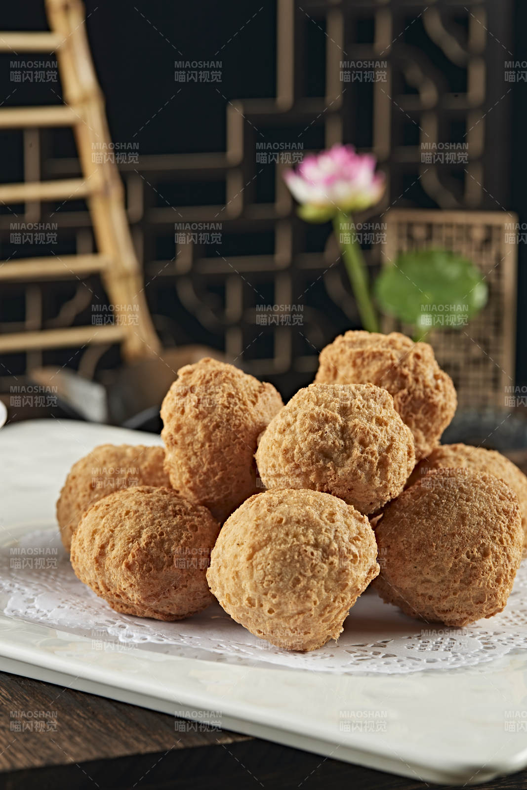 香炸豆腐丸子图片