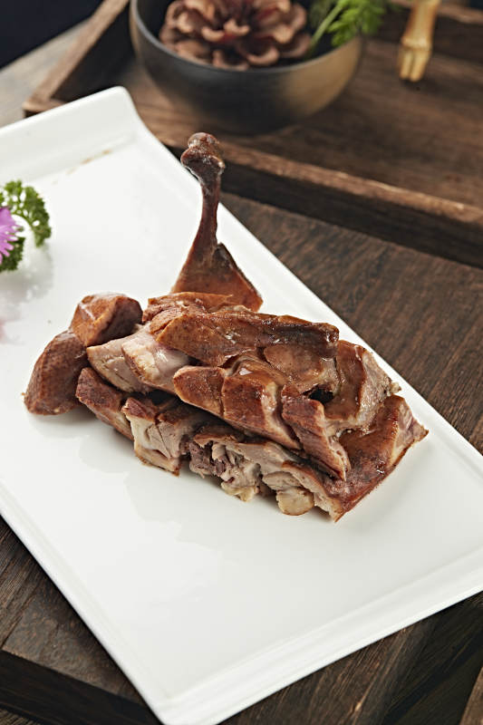 半只美味德州扒鸡图片