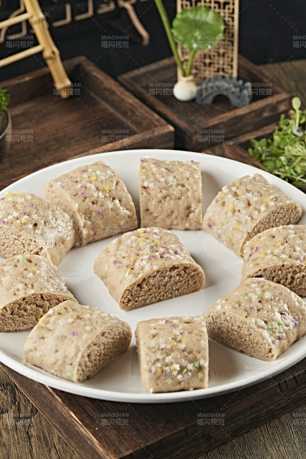 香蒸杂粮馒头图片