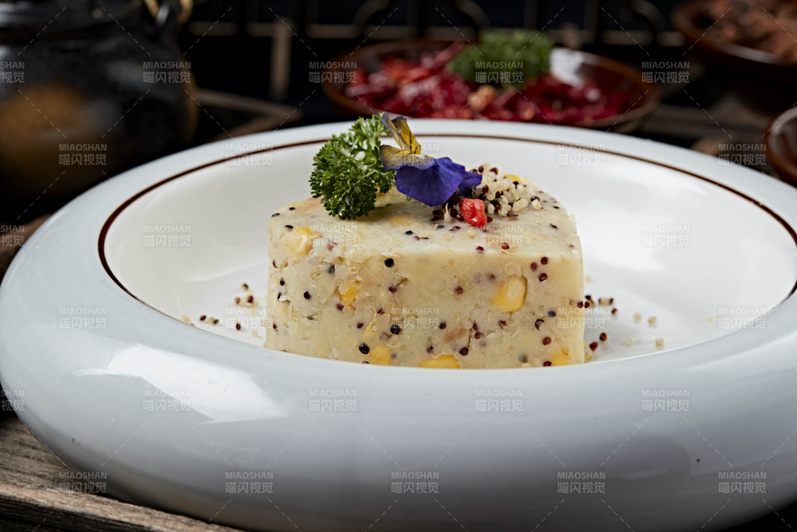 土豆泥玉米藜麦杂粮粗粮糕图片