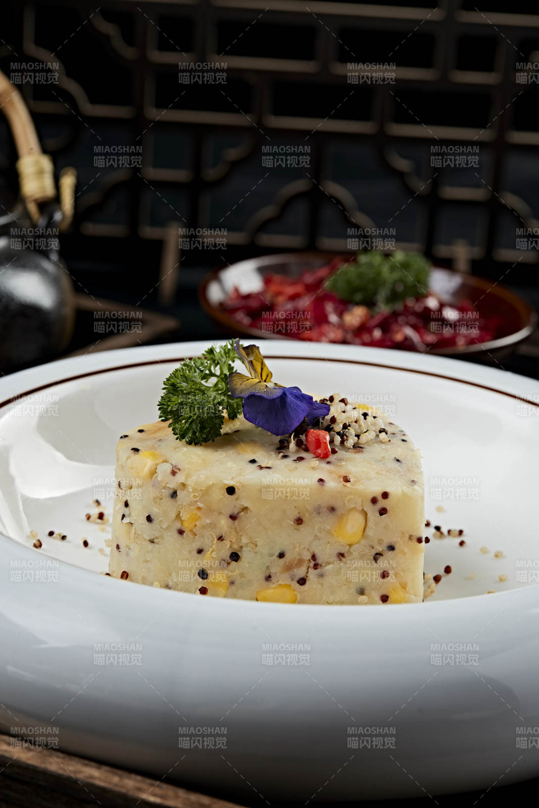 土豆泥玉米藜麦杂粮粗粮糕图片