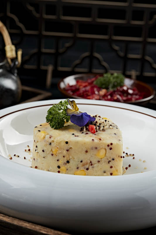 土豆泥玉米藜麦杂粮粗粮糕图片