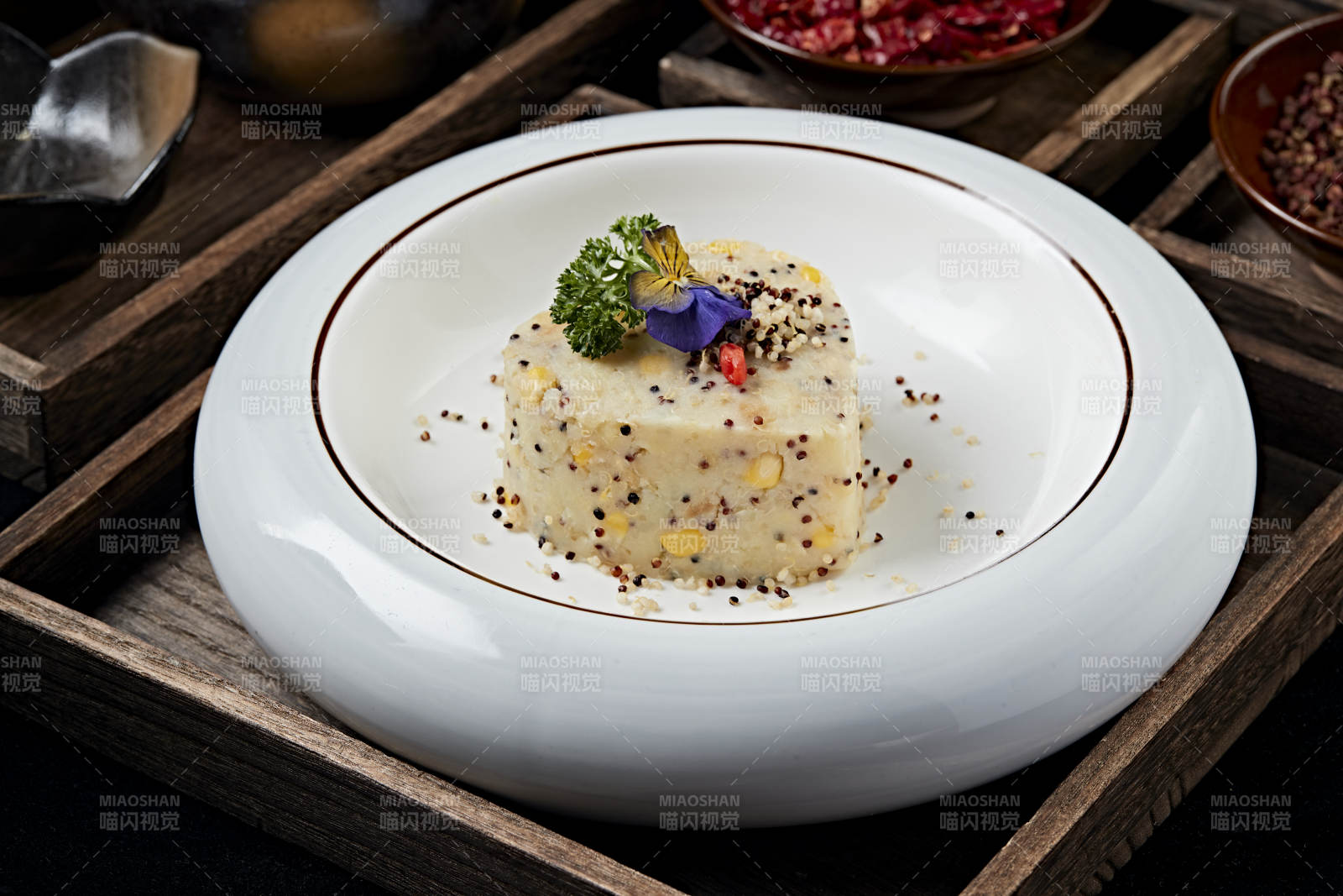 土豆泥玉米藜麦杂粮粗粮糕图片