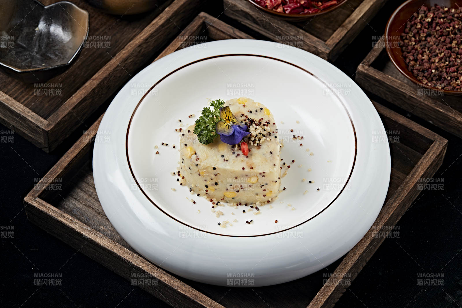 土豆泥玉米藜麦杂粮粗粮糕图片