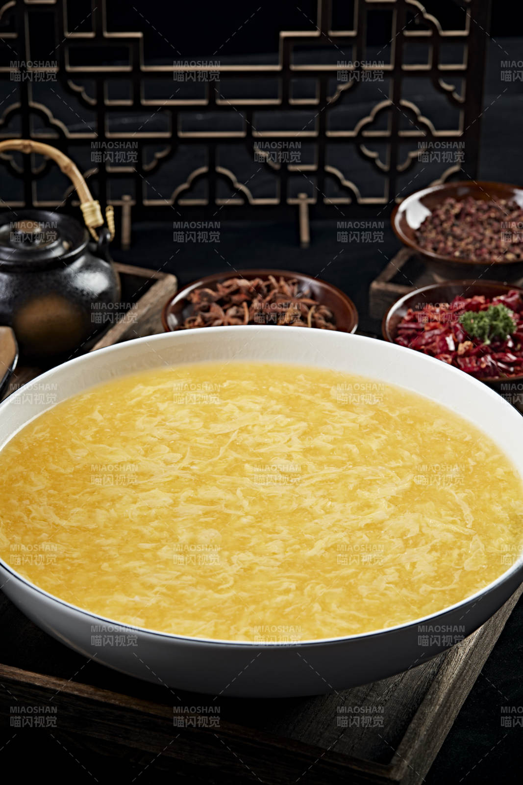 鸡蛋玉米羹图片