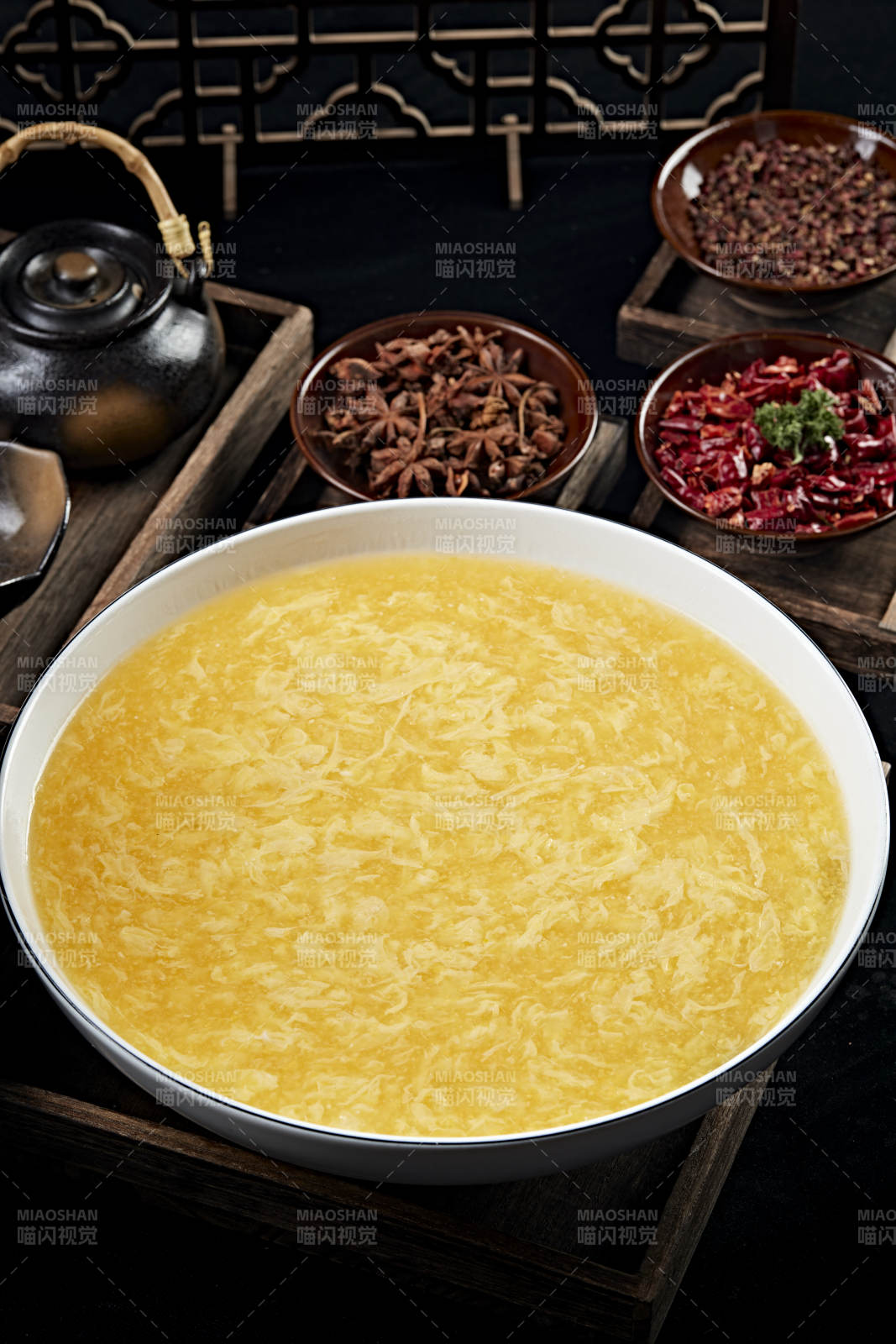 鸡蛋玉米羹图片