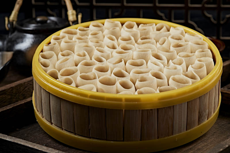 美味健康的莜面窝窝图片