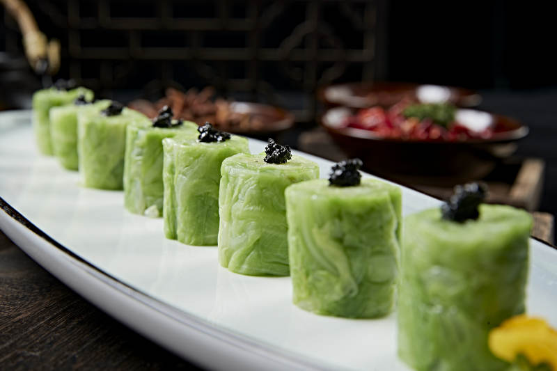 黑松露水煮包菜卷图片