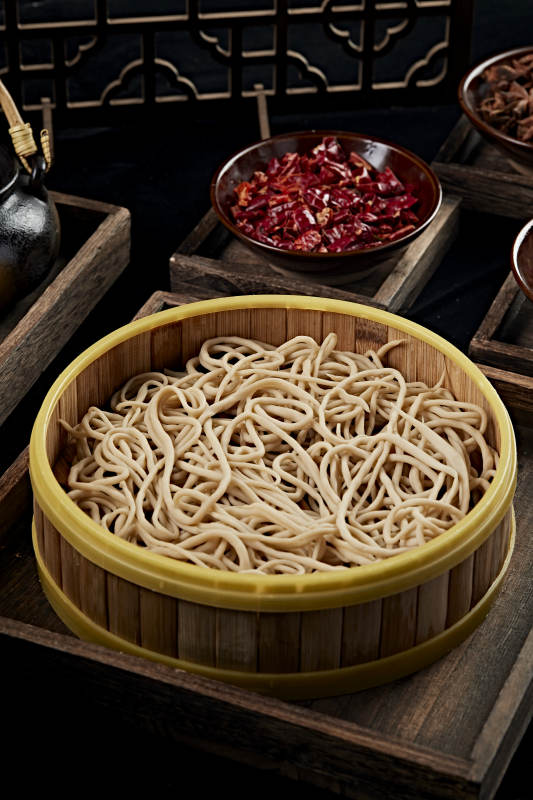 美味健康的莜面饸络图片